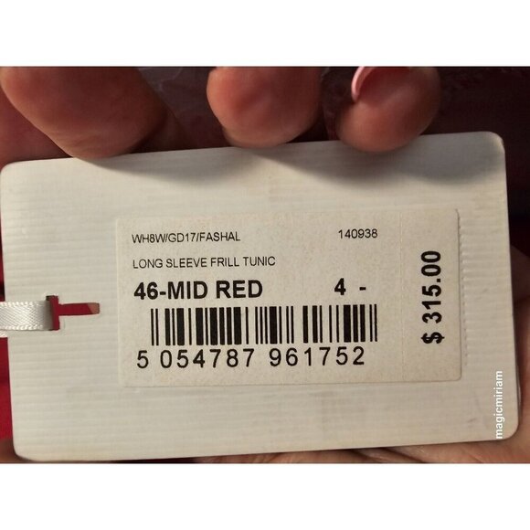 Ted Baker London Vibrant Red Ruffle Dress - Picture 13 of 15